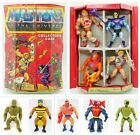Masters of the Universe Vintage Collectors Case and 9 Action Figures 1984 Mattel