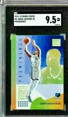 2018-19 Panini Status Jaren Jackson Jr. Prominence SGC 9.5 RC - Image 1 of 2
