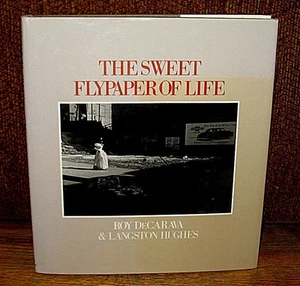 Roy DeCarava Langston Hughes The Sweet Flypaper Of Life 1984 HC DJ Howard Univ - Picture 1 of 1