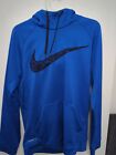 Nike Small Mens Therma Fit Blue Hoodie Slightly Used