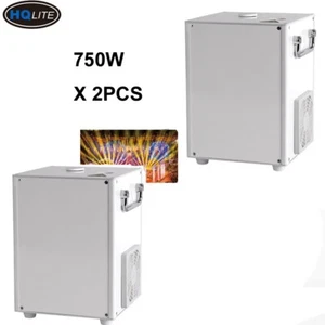 Cold Spark Maschine 2 Stck. 750W Bühneneffekt Maschine Party Club Hochzeit DJ Dmx - Bild 1 von 5