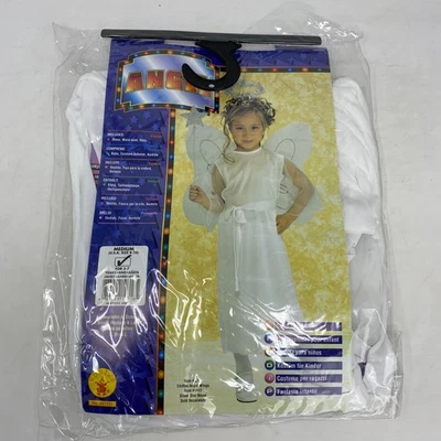 ÁNGEL Niños Niños Disfraz Halloween Talla M 8-10 EE. UU. NUEVO Foto 1 de 2