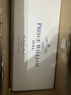 Danbury Mint Prince William Porcelain Doll 2011 doll is brand new . - Image 1 of 3