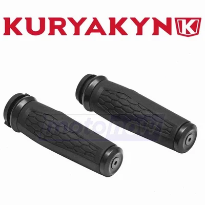 Kuryakyn Hex Grips for 2008-2009 Harley Davidson FLTR Road Glide - Control vw - Image 1 of 4
