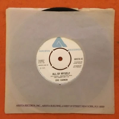 Eric Carmen- All By Myself- Last Night- Arista Records - 7” 1975 - Image 1 of 2