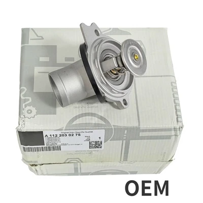 Thermostat with Housing and Seal For Ben z M112 M113 E320 ML320 1122030275 OEM Foto 1 de 4