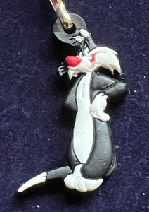 WARMER BROS. SYLVESTER RUBBER HANDBAG MOBILE PHONE CHARM - Picture 1 of 5