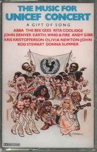 Various Artists Music For Unicef Concert: A Gift of Song cassette UK Polydor - Picture 1 of 4