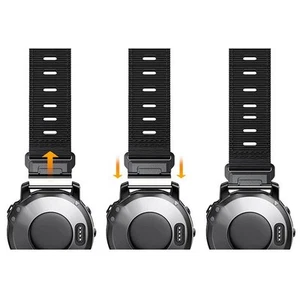 Bracelet nylon tendance 26 mm pour Garmin pour Fenix Series changement de style - Photo 1 sur 16