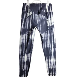 Leggings Sudorosos Betty Súper Suaves Yoga Acanalados Bolsillos Blanco y Negro 7/8 Talla S - Imagen 1 de 9