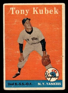 1958 Topps #393 Tony Kubek - GD-VG *TedsCardShack* - Foto 1 di 2