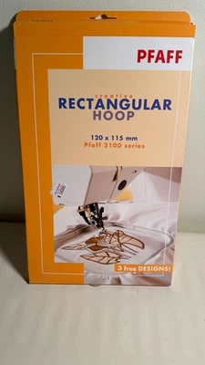 PFAFF CREATIVE Rectangular Hoop for 2100 Series machines - Image 1 of 3