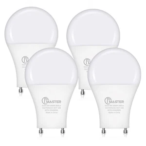 GU24 LED Light Bulb, 5000K Daylight, 9W(100W Equivalent), 800 Lumens, A19 Sha... - Picture 1 of 7