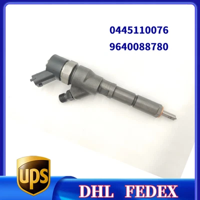 Diesel Fuel Injector assy 0445110076 9640088780 for Citroen Fiat Scudo Peugeot - Image 1 of 4