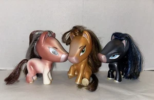 Figura de juguete Bratz Babyz Ponyz Pursia Pony MGA 2005 muñeca de caballo pelo cepillable 3 piezas - Imagen 1 de 10