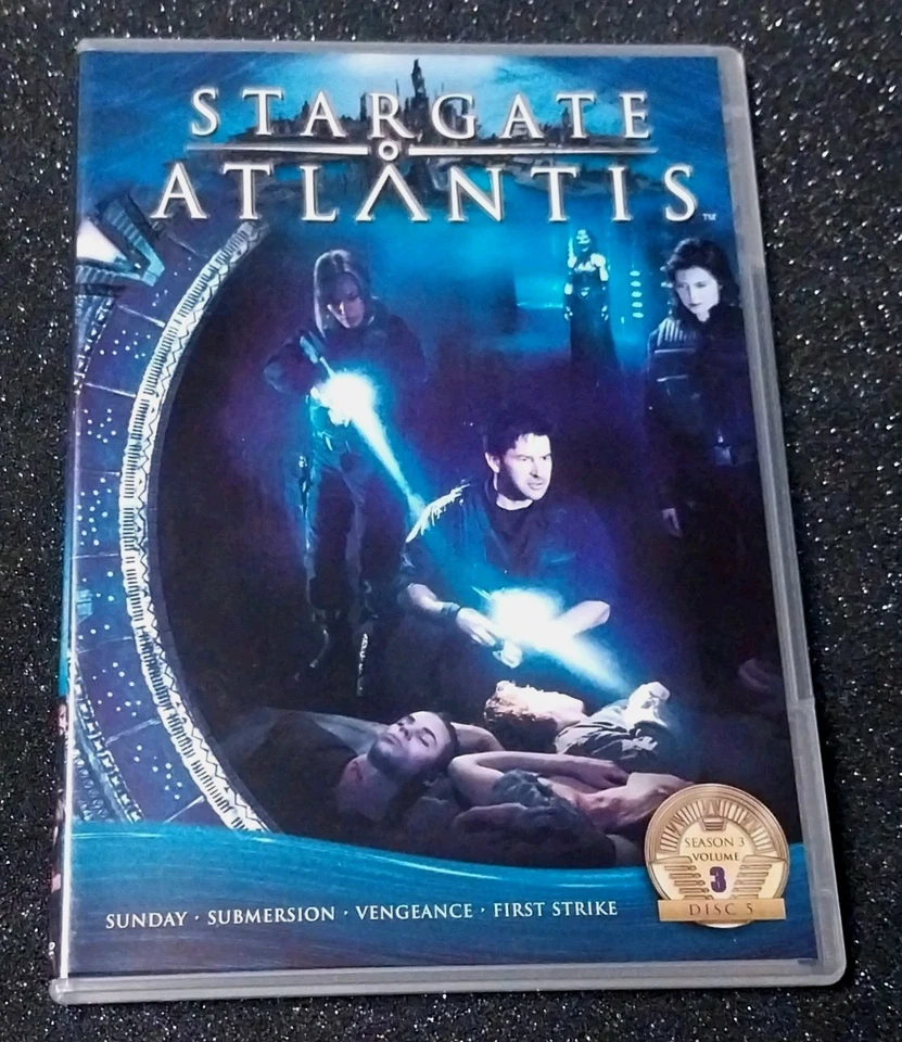 Stargate Atlantis Season 3 DVD Disc 5 2007 Action Sci-fi Fantasy TV Series  - Image 1 of 1