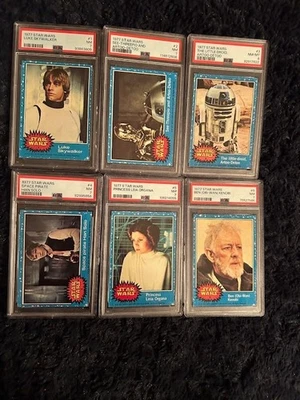 1977 SERIES ONE STAR WARS SET 1-66 PSA 7 -PSA 8 PLEASE READ - Image 1 of 4