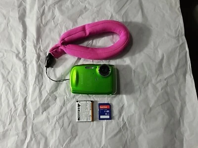Fujifilm Digital Camera FinePix Z33 WP 10.0MP Underwater Green Tested (NO FLASH) - Image 1 of 4