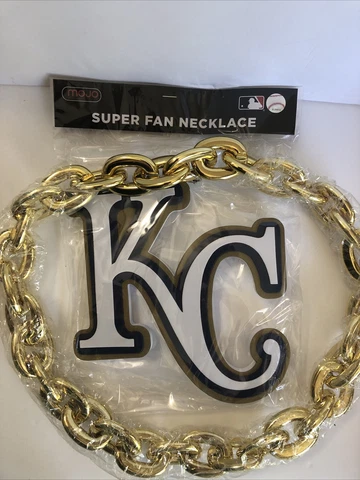 MLB 3D Foam Super Fan Chain Necklace Kansas City Royals Cover