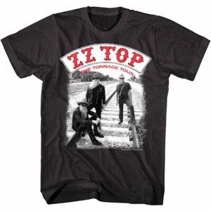 ZZ Top Tonnage Tour Men's T Shirt - Picture 1 of 4