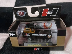 M2 MACHINES - AUTO THENTICS - BLACK - HURST - 1965 FORD ECONOLINE TRUCK - Picture 1 of 5