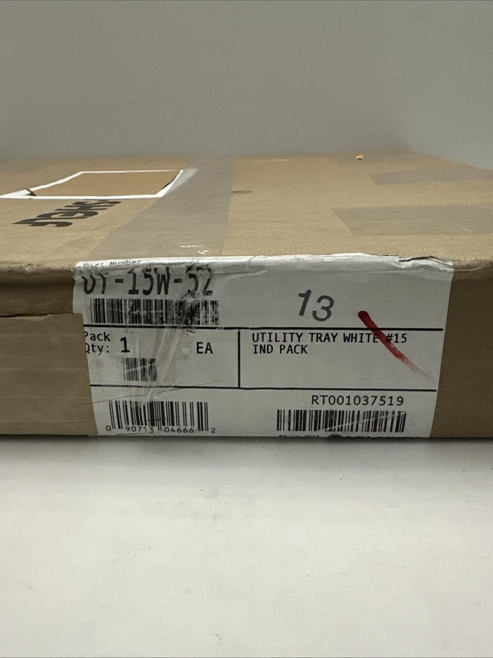 Rev-A-Shelf UT-15W-52 Value Line 21-1/4" Polymer Drawer Insert Organizer - White - Image 1 of 2