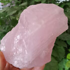 601G  Natural Pink Rose Quartz Crystal Rough Gemstone Specimen 457