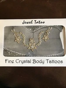 NEU JEWEL TATOO Festival EDC NYE Rave Stick-On Body Jewels Tattoo Sticker - Bild 1 von 3