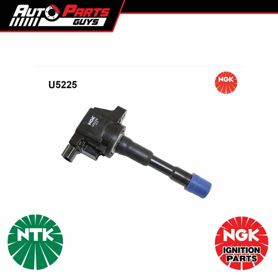 NGK Ignition Coil fits Honda 1.3L HEV & 1.5L HEV Cyl 2 & 4 | U5225 - Image 1 of 2