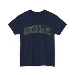 Notre Dame Indiana Design For Men Women Girl Kid T-Shirt - Picture 1 of 13