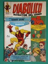 1981 DAREDEVIL #1 Spiderman DIABOLICO  NOVEDADES SPANISH MEXICAN COMIC