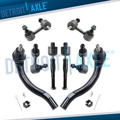 Barra estabilizadora delantera trasera enlace interior exterior barra de amarre para Honda Civic 2006-2011 1,8 L Foto 1 de 4