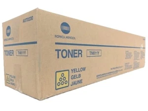 Genuine Konica Minolta TN611Y (A070230) Yellow Toner Cartridge - NEW SEALED - Zdjęcie 1 z 1