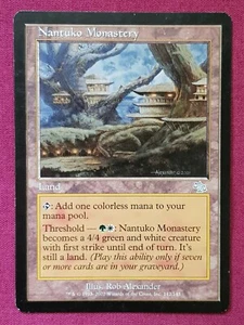 Magic The Gathering JUDGMENT NANTUKO MONASTERY land card MTG - Picture 1 of 2