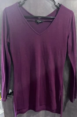 Ambiance Juniors Talla L Camisa Manga Larga Color Granate Primavera Ropa Blusa  Foto 1 de 2