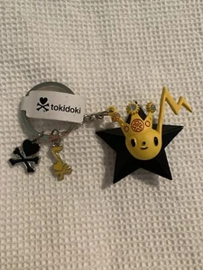NEW Tokidoki Frenzies Punkstar MELODIA Keychain Charm Plastic Egg Simon Legno - Picture 1 of 3
