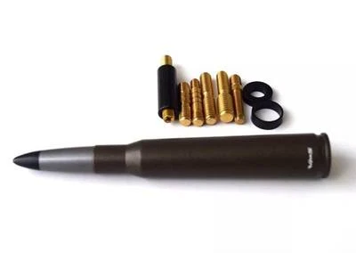 Bullet Antenna Army Style Ammo 50 Caliber Ford Mustang F150 F250 F350 Foto 1 de 3
