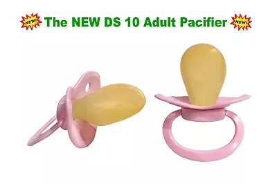 THE NEW DS 10 ADULT CHUFIER Talla / Size 12 Placa Bocal 85x60mm - Baby-Pink • 28.95€