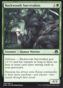 BACKWOODS SURVIVALISTS 150/205 ELDRITCH MOON MTG MAGIC LP - Picture 1 of 1