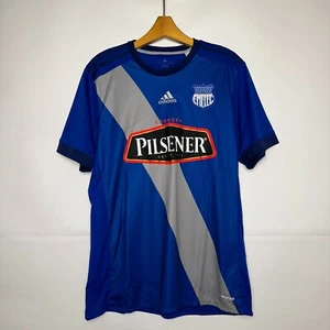 EMELEC 2017 2018 HOME FOOTBALL SHIRT FUSSBALLTRIKOT ADIDAS Gr. L HERREN - Bild 1 von 20