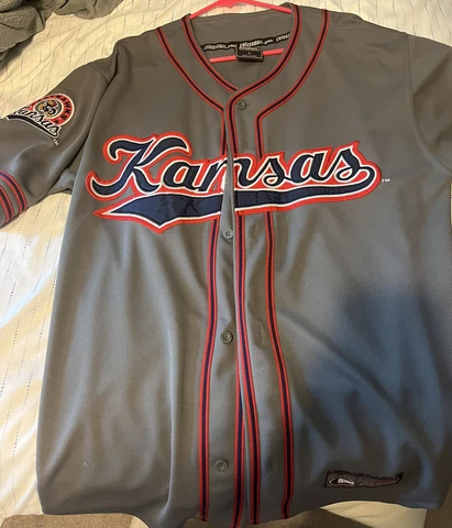 Kansas Jayhawks Baseball Jersey Cover