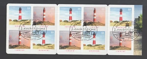 2008 Germany - Lighthouses - Booklet of 10 self adhesive used - Picture 1 of 2