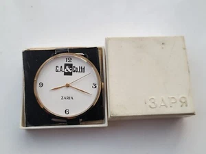 UdSSR UHR ZARIA ZARIJA VINTAGE Mechanische Armbanduhr UdSSR + Dokument + BOX - Bild 1 von 11
