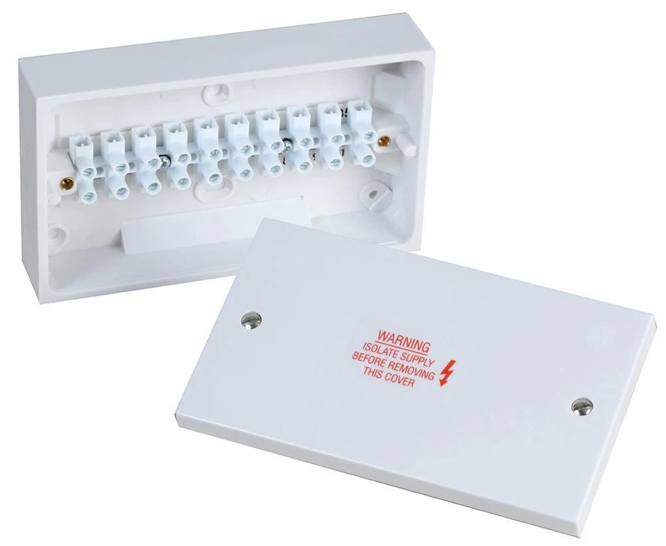 PRO ELEC - 15A 10-Way Junction Box - Image 1 of 1