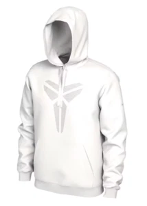 NEW Men's Size XXL Nike Kobe Bryant Halo White Hoodie Sweatshirt HF6454-100 - Picture 1 of 9