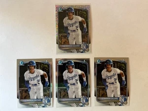 Warren Calcano 2025 Bowman Chrome 1st Mini Diamond + Base Lot - Bild 1 von 1