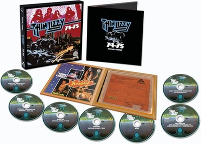 THIN LIZZY 74-75 Nightlife / Fighting CD Box Set (7CD) NEW & SEALED - Image 1 of 2