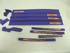 Hot Wheels Pista Dritta Lotto di 8 Viola 20" e Accessori - Foto 1 di 5