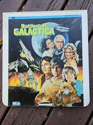Battlestar Galactica CED Video Disc 1983 RARE Selectavision Fast Shipping - Image 1 of 4