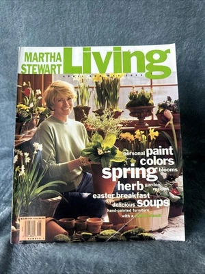 Martha Stewart Living Magazine Homegrown Blossoms Issue 7 April May 1992 Foto 1 de 4